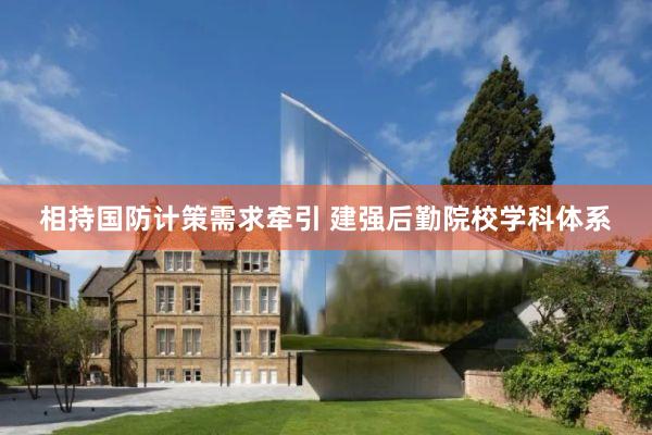 相持国防计策需求牵引 建强后勤院校学科体系